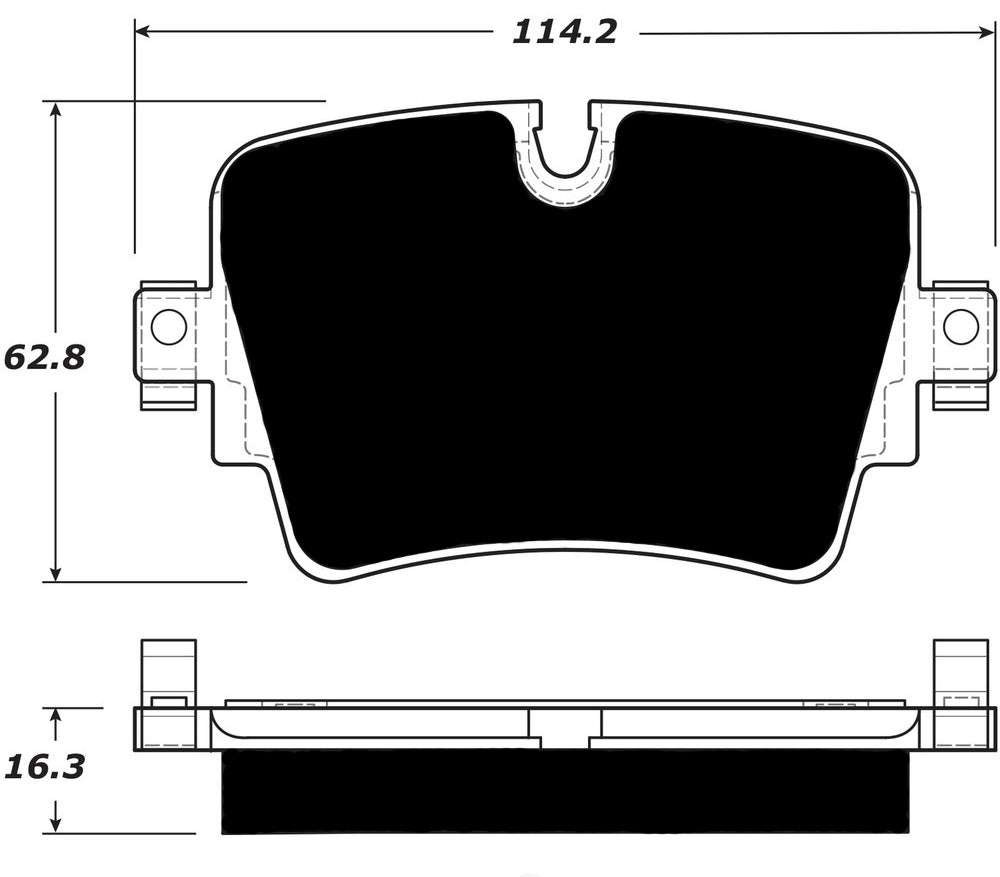 Porterfield Brake Pads for 2018 JAGUAR F-Type V8 S