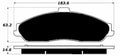 Porterfield Brake Pads for 2003 CHEVROLET CORVETTE