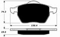 Porterfield Brake Pads for 2004 AUDI A4 Quattro - 1.8L Turbo