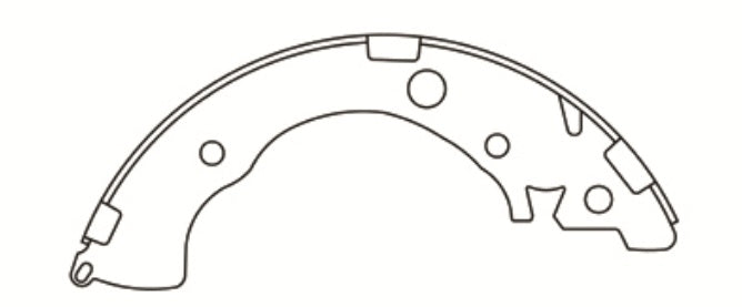 Porterfield Brake Shoes for 2010 HONDA CIVIC Coupe LX