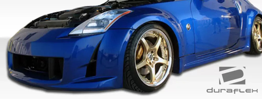 Duraflex AM-S Front Bumper Cover Compatible With 2003-2008 Nissan 350Z - 1 Piece