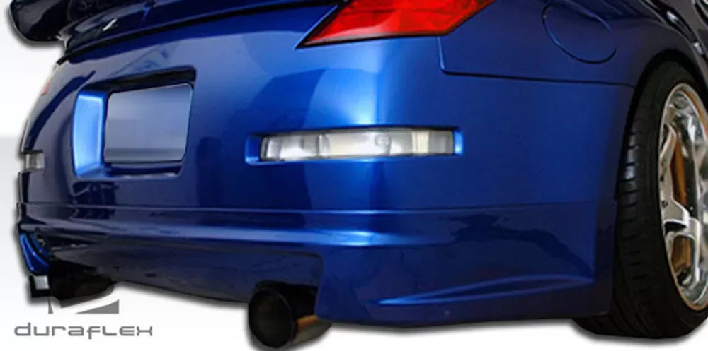 Duraflex AM-S Rear Lip Add On Spoiler Diffuser Compatible With 2003-2008 Nissan 350Z - 1 Piece