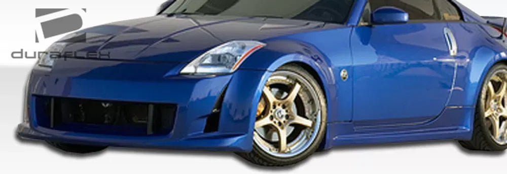 Duraflex AM-S Side Skirts Compatible With 2003-2008 Nissan 350Z - 2 Piece