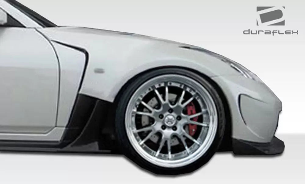Duraflex AM-S Wide Body Front Fenders Compatible With 2003-2008 Nissan 350Z - 4 Piece