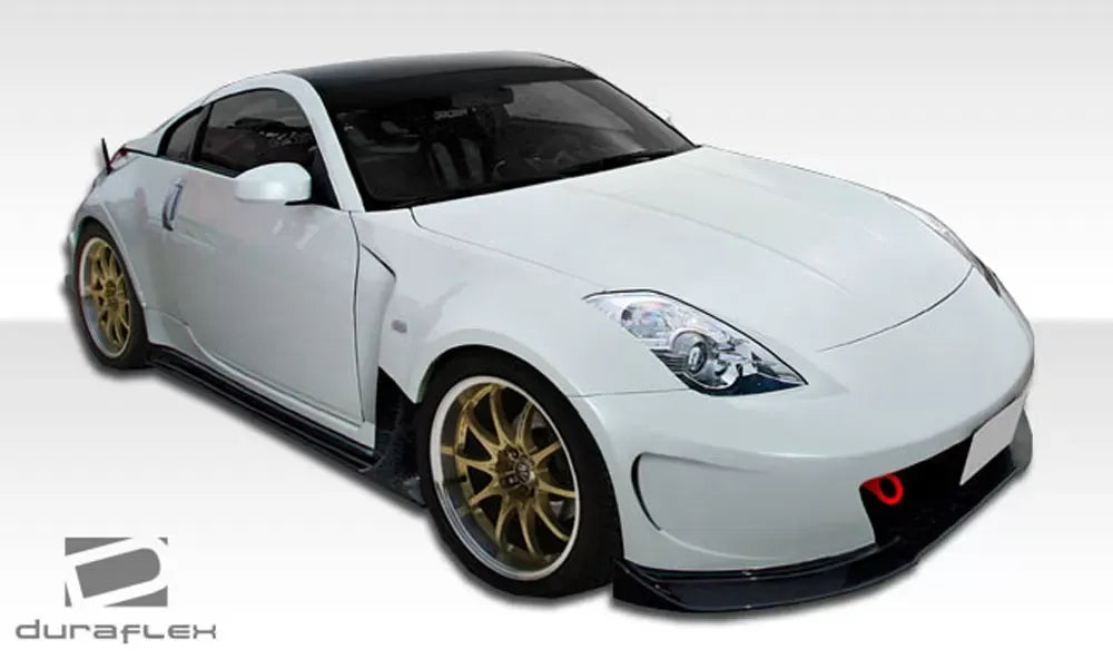 Duraflex AM-S Wide Body Front Fenders Compatible With 2003-2008 Nissan 350Z - 4 Piece