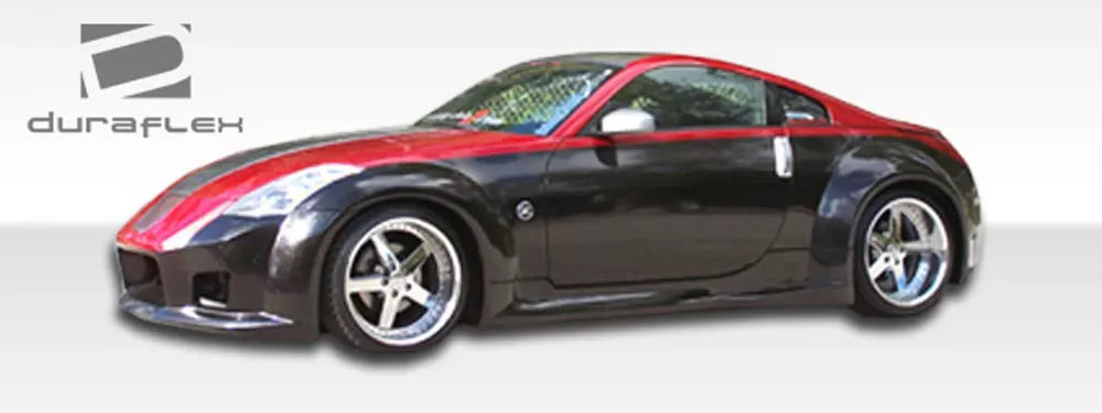 Duraflex B-2 Wide Body Rear Fender Flares Compatible With 2003-2008 Nissan 350Z - 2 Piece
