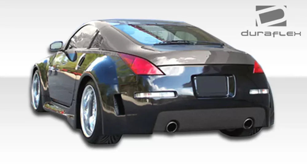 Duraflex B-2 Wide Body Rear Fender Flares Compatible With 2003-2008 Nissan 350Z - 2 Piece