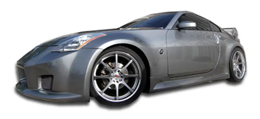 Duraflex B-2 Wide Body Side Skirts Compatible With 2003-2008 Nissan 350Z - 2 Piece