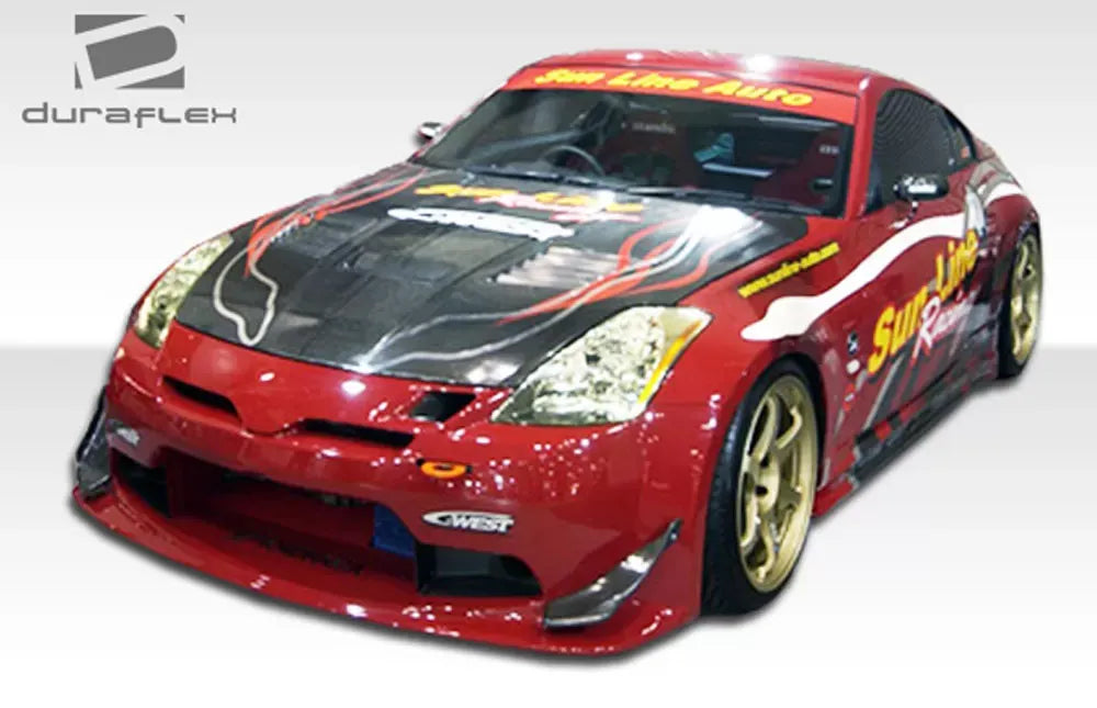 Duraflex C-2 Front Bumper Cover Compatible With 2003-2008 Nissan 350Z - 1 Piece