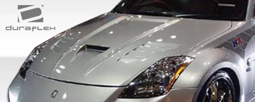 Duraflex Vader Hood Compatible With 2003-2006 Nissan 350Z - 1 Piece