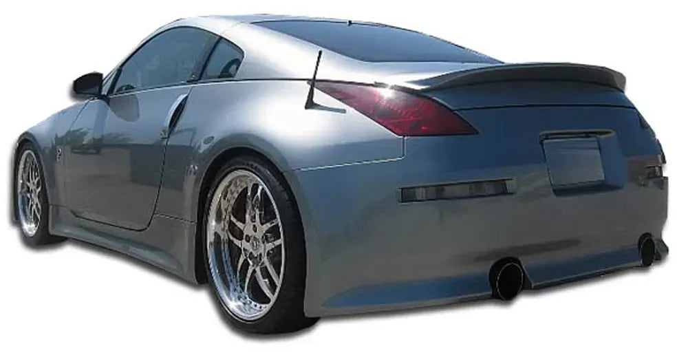 Duraflex V-Speed Rear Bumper Cover Compatible With 2003-2008 Nissan 350Z - 1 Piece