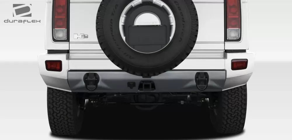 Duraflex BR-N Rear Lip Add On Spoiler Compatible With 2003-2009 Hummer H2 - 1 Piece