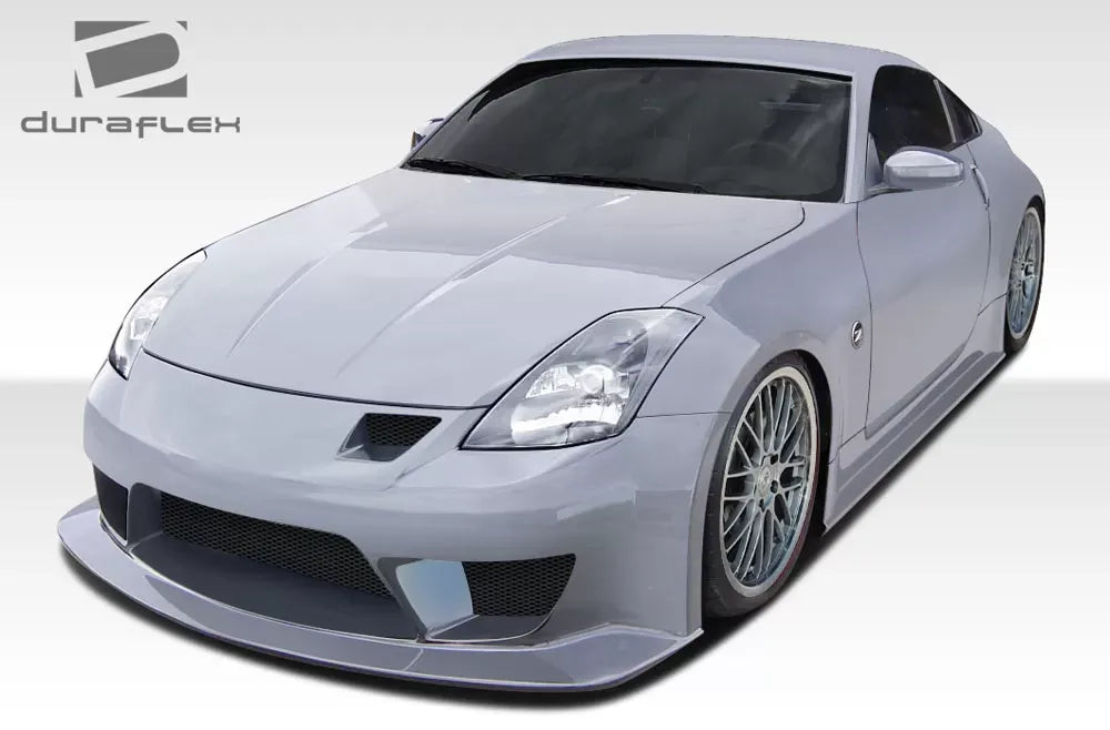 Duraflex J-Spec 2 Front Bumper Cover Compatible With 2003-2008 Nissan 350Z - 1 Piece