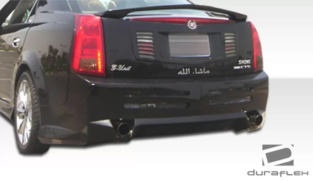 Duraflex Platinum Rear Bumper Cover Compatible With 2003-2007 Cadillac CTS - 1 Piece