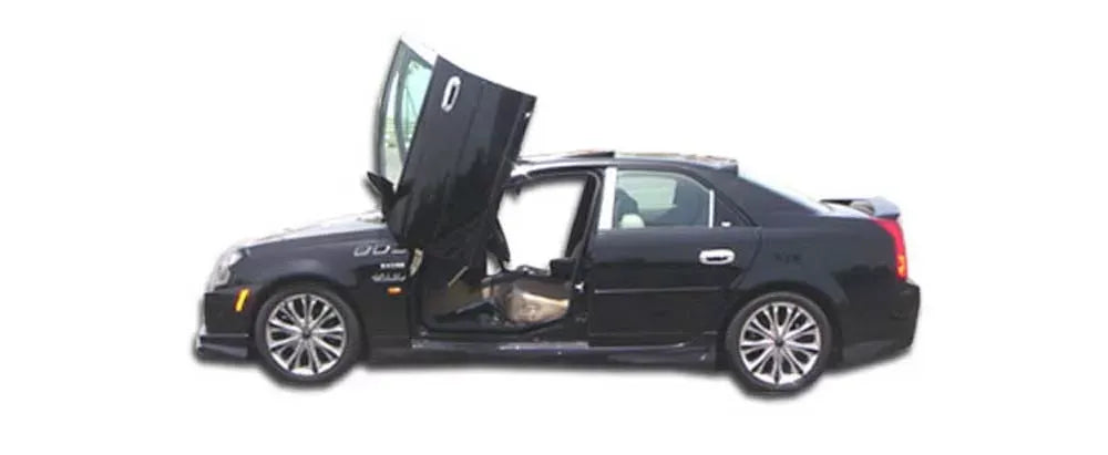 Duraflex Platinum Side Skirts Compatible With 2003-2007 Cadillac CTS - 2 Piece