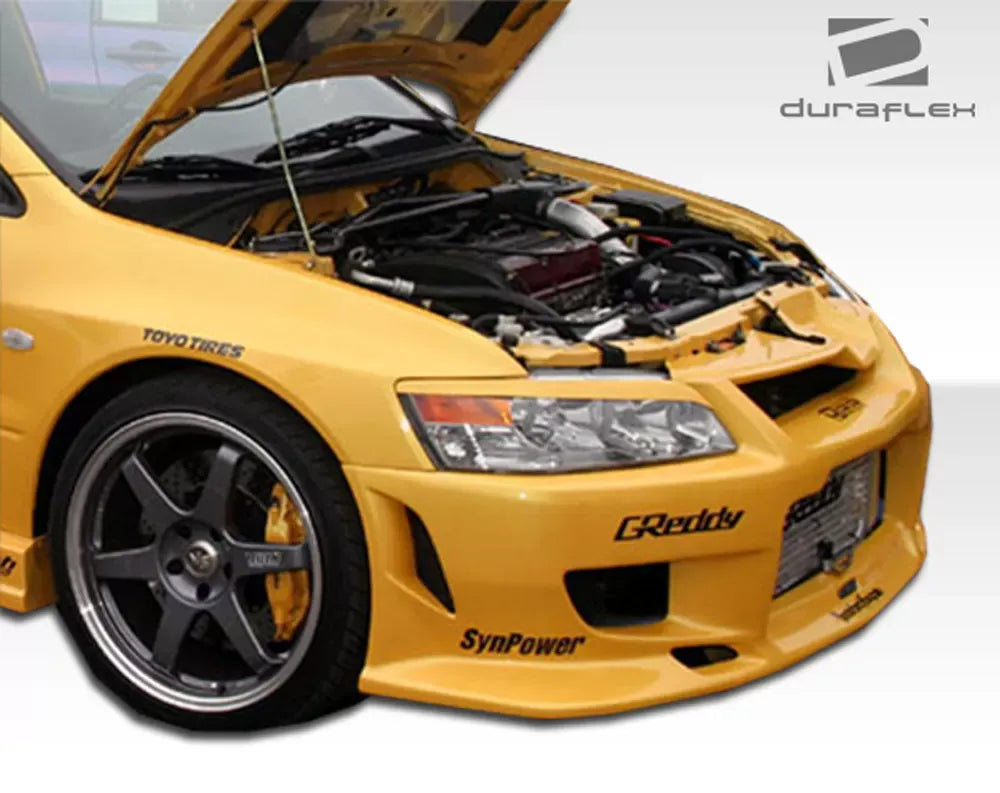 Duraflex C-1 Front Bumper Cover Compatible With 2003-2006 Mitsubishi Evolution - 1 Piece
