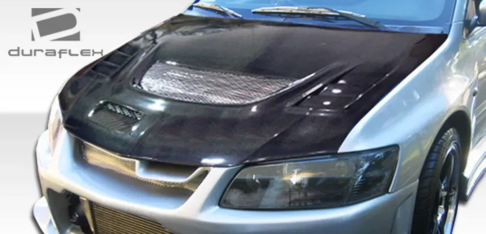 Duraflex C-1 Front Bumper Cover Compatible With 2003-2006 Mitsubishi Evolution - 1 Piece