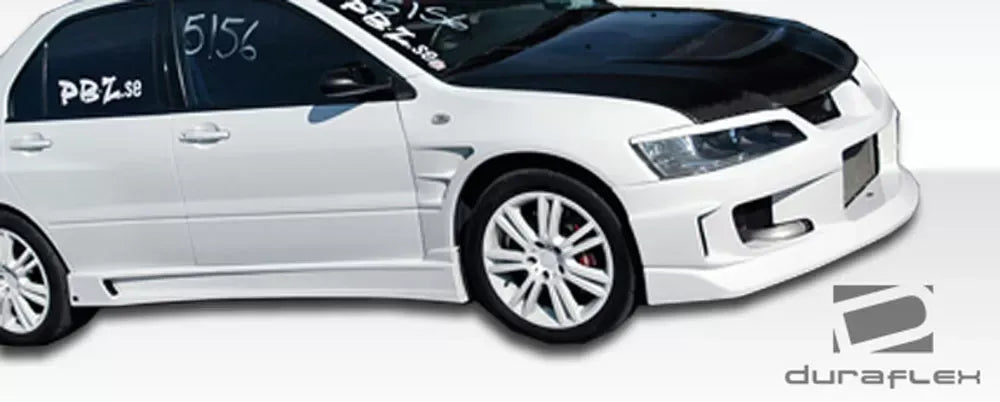 Duraflex C-Speed Fender Compatible With 2003-2006 Mitsubishi Evolution - 2 Piece