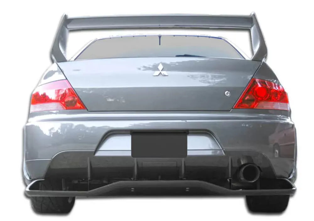 Duraflex VT-X Wide Body Rear Lip Add On Spoiler Compatible With 2003-2006 Mitsubishi Evolution - 1 Piece