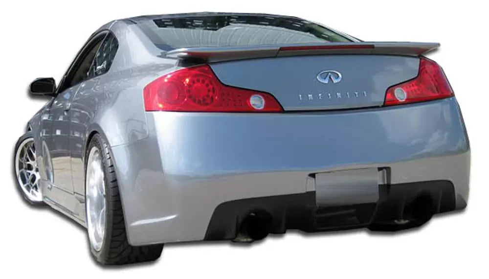 Duraflex C-Sport Rear Bumper Cover Compatible With 2003-2007 Infiniti G Coupe - 1 Piece