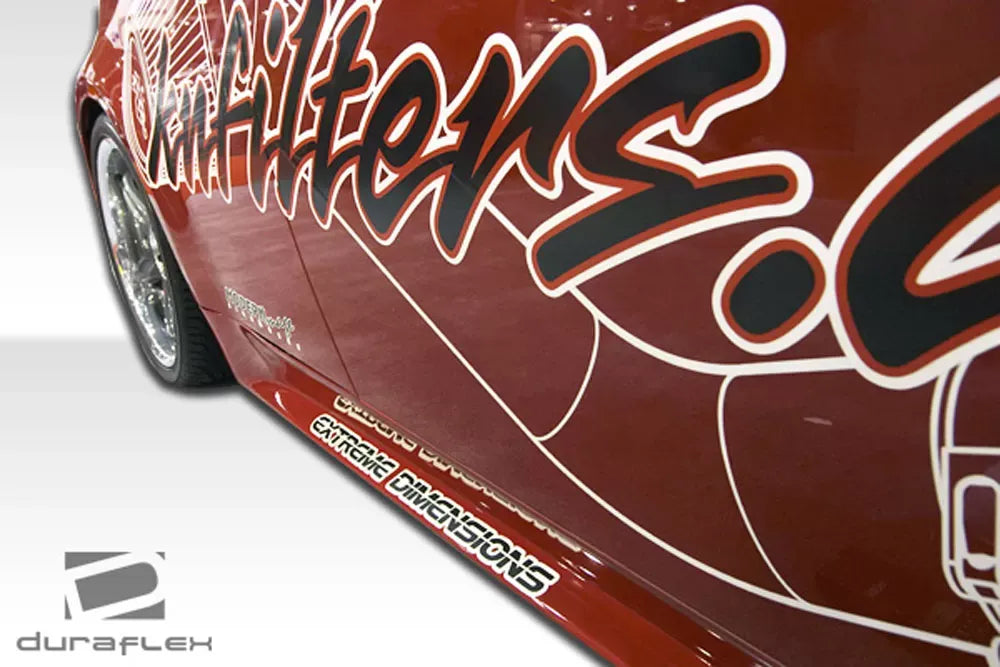 Duraflex GT Competition Side Skirts Compatible With 2003-2007 Infiniti G Coupe - 2 Piece