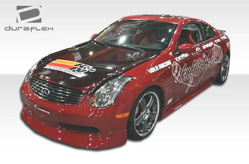 Duraflex GT Competition Side Skirts Compatible With 2003-2007 Infiniti G Coupe - 2 Piece