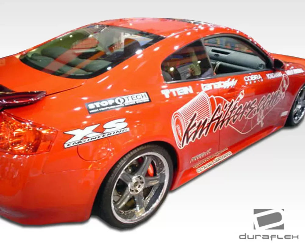 Duraflex GT Competition Side Skirts Compatible With 2003-2007 Infiniti G Coupe - 2 Piece