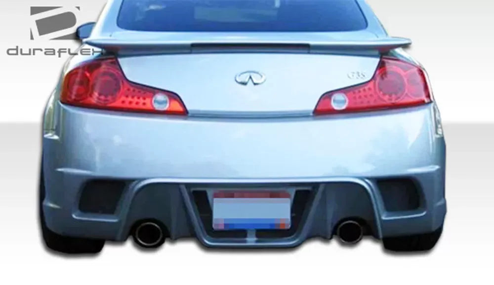 Duraflex K-1 Rear Bumper Cover Compatible With 2003-2007 Infiniti G Coupe - 1 Piece