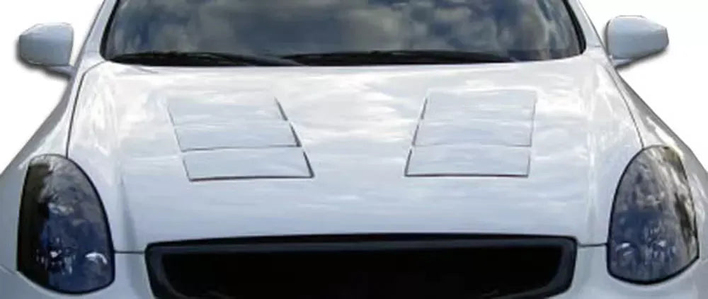 Duraflex TS-1 Hood Compatible With 2003-2007 Infiniti G Coupe - 1 Piece