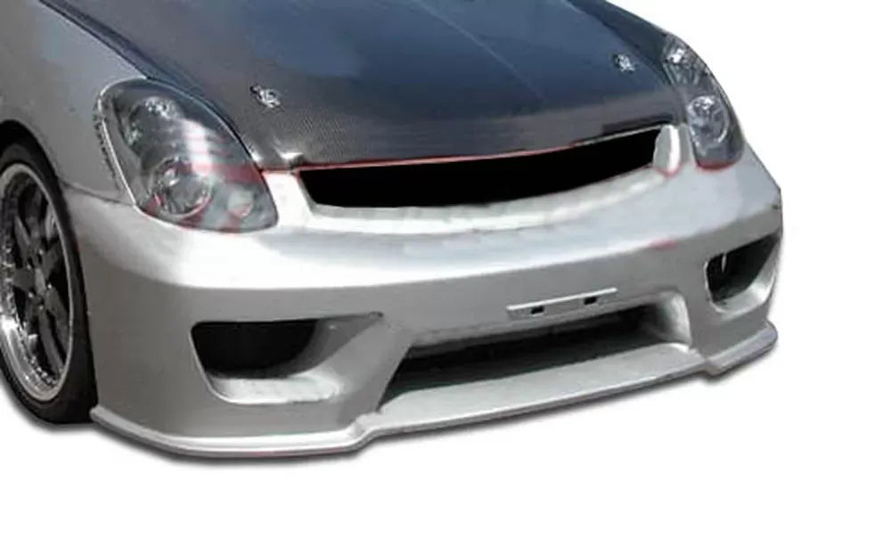 Duraflex Sigma Front Bumper Cover Compatible With 2003-2004 Infiniti G Sedan - 1 Piece