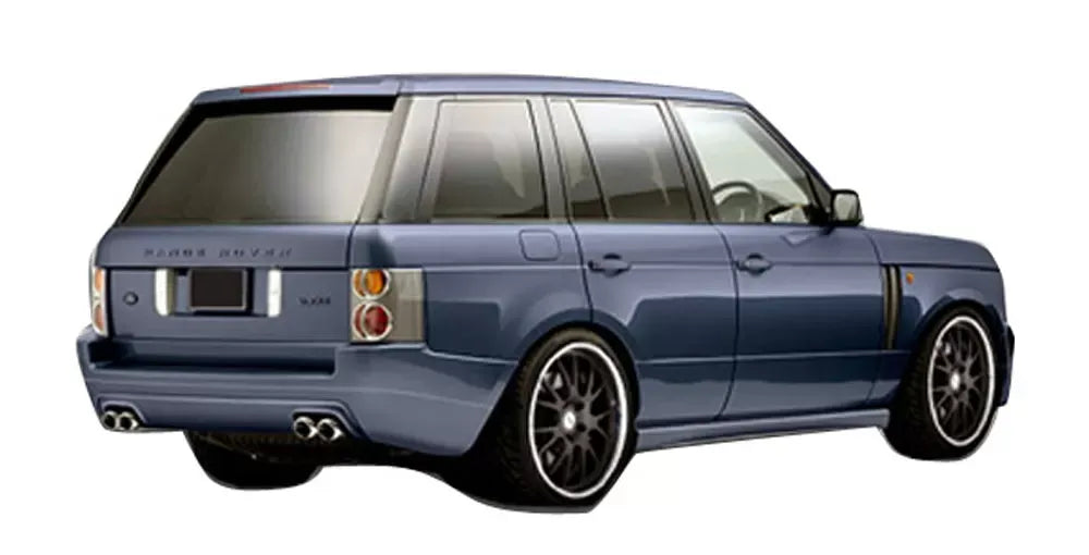 Duraflex Platinum Side Skirts Compatible With 2003-2012 Land Rover Range Rover - 2 Piece