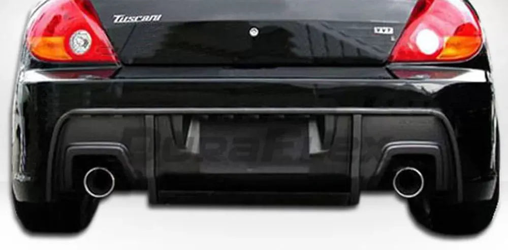 Duraflex Spec-R Rear Bumper Cover Compatible With 2003-2006 Hyundai Tiburon - 1 Piece