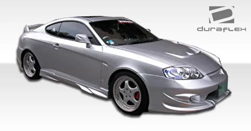 Duraflex Vader Front Bumper Cover Compatible With 2003-2006 Hyundai Tiburon - 1 Piece