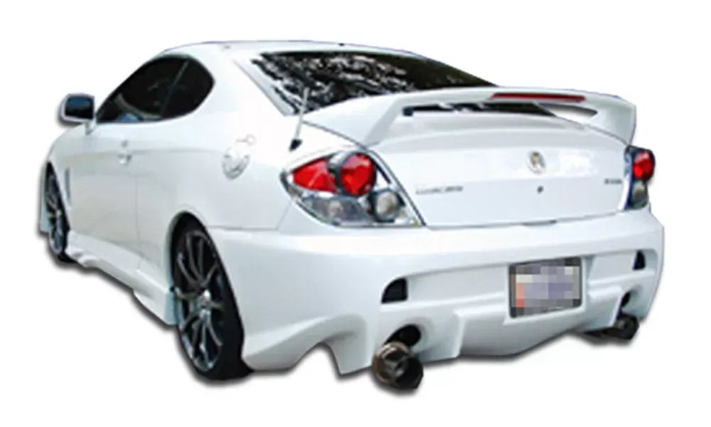 Duraflex Vader Rear Bumper Cover Compatible With 2003-2006 Hyundai Tiburon - 1 Piece