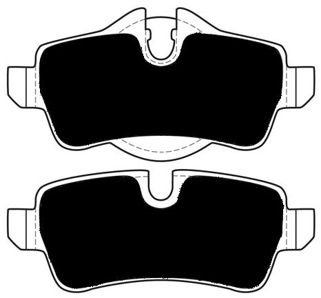 Porterfield Brake Pads for 2013 MINI Cooper w/JCW 316mm FD