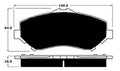 Porterfield Brake Pads for 2009 DODGE CARAVAN / GRAND CARAVAN
