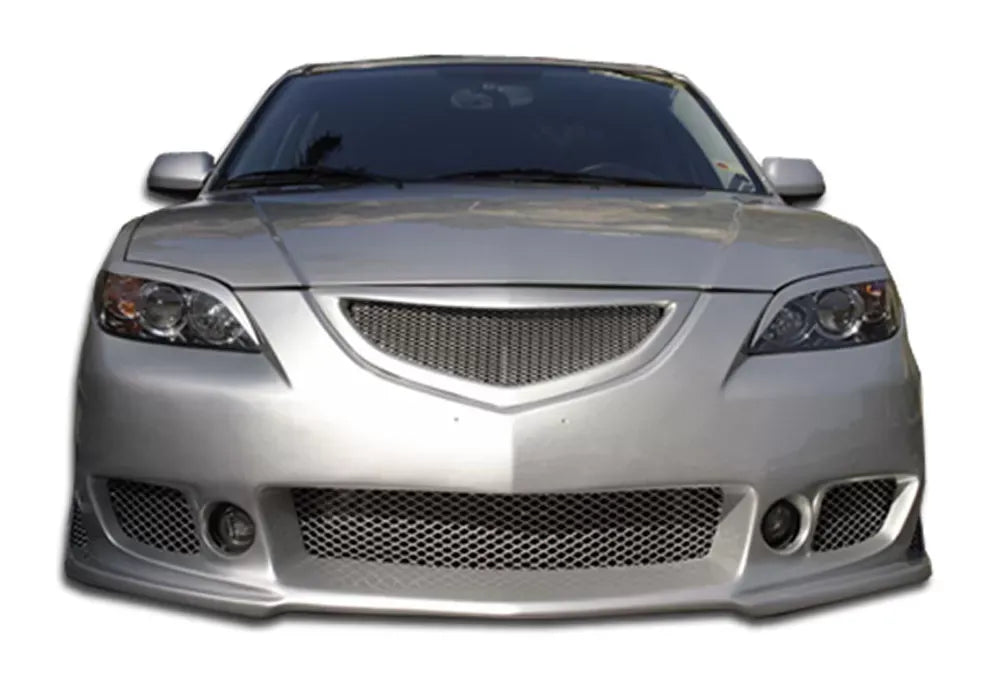 Duraflex B-2 Front Bumper Cover Compatible With 2004-2009 Mazda 3 - 1 Piece