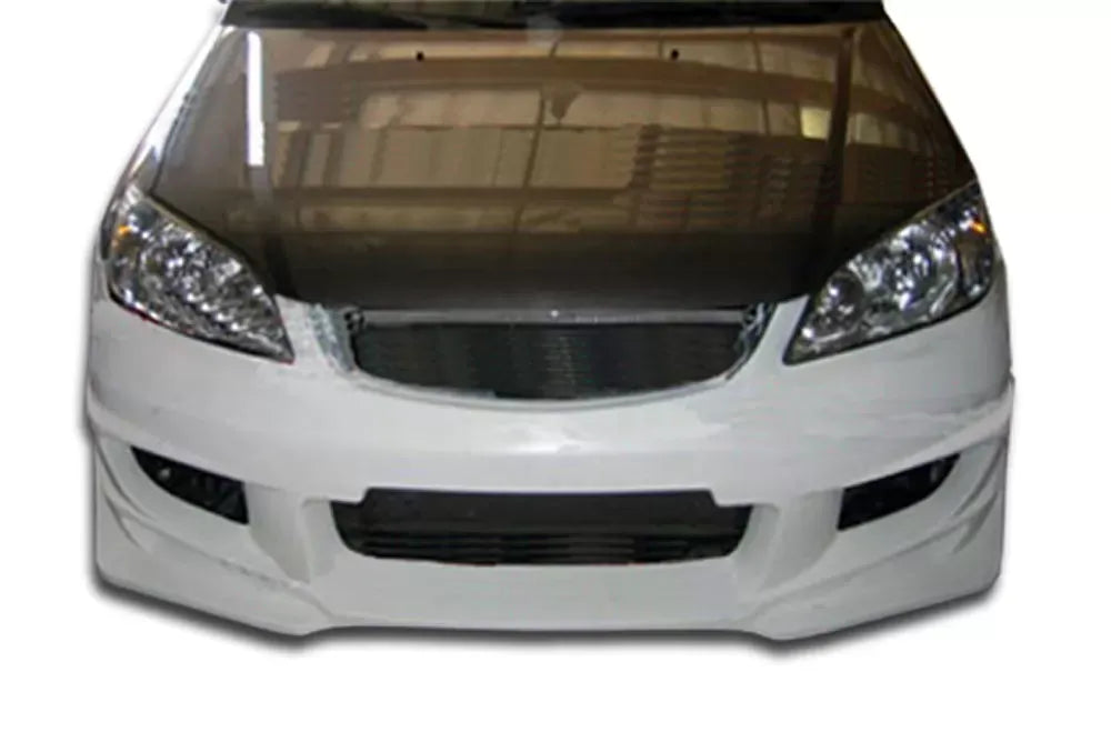 Duraflex Bomber Front Bumper Cover Compatible With 2004-2005 Honda Civic - 1 Piece