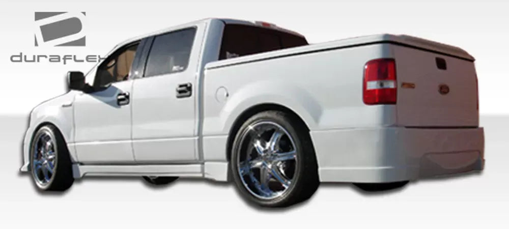 Duraflex Platinum Side Skirts Compatible With 2004-2008 Ford F150 - 4 Piece