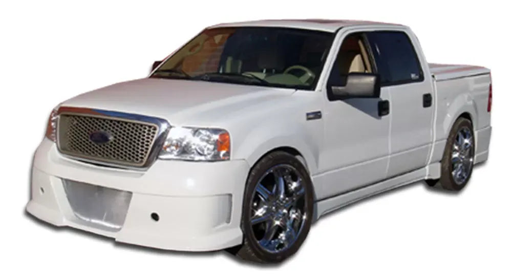 Duraflex Platinum Front Bumper Cover Compatible With 2004-2008 Ford F150 - 1 Piece