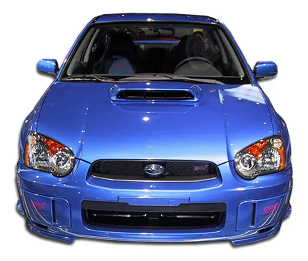 Duraflex STI Look Front Bumper Cover Compatible With 2004-2005 Subaru Impreza - 1 Piece