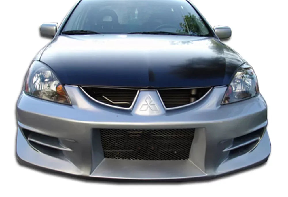 Duraflex Walker Front Bumper Cover Compatible With 2004-2007 Mitsubishi Lancer - 1 Piece