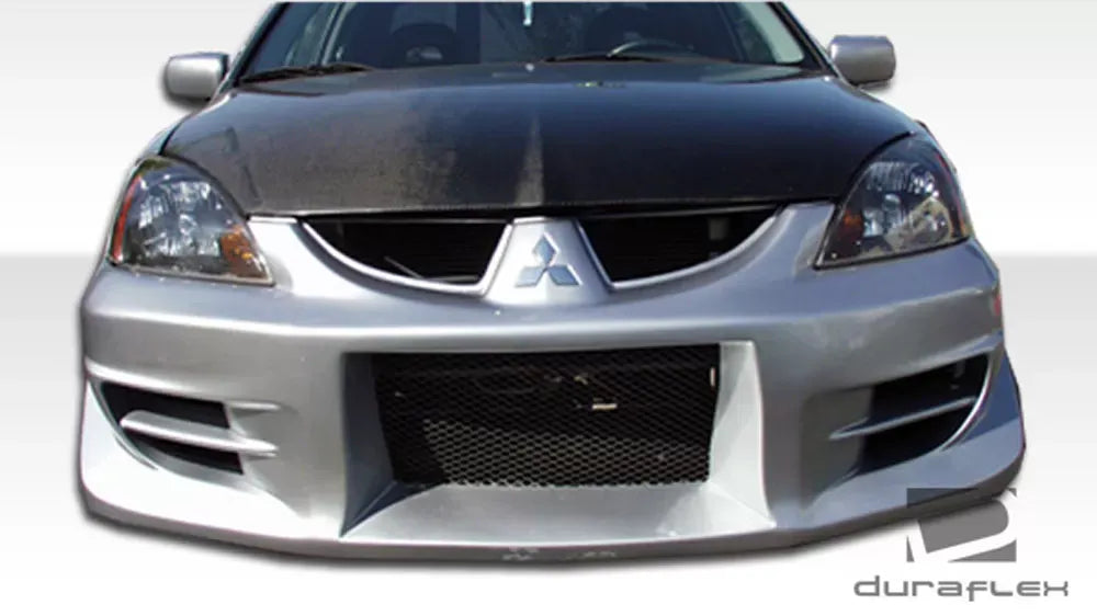 Duraflex Walker Front Bumper Cover Compatible With 2004-2007 Mitsubishi Lancer - 1 Piece