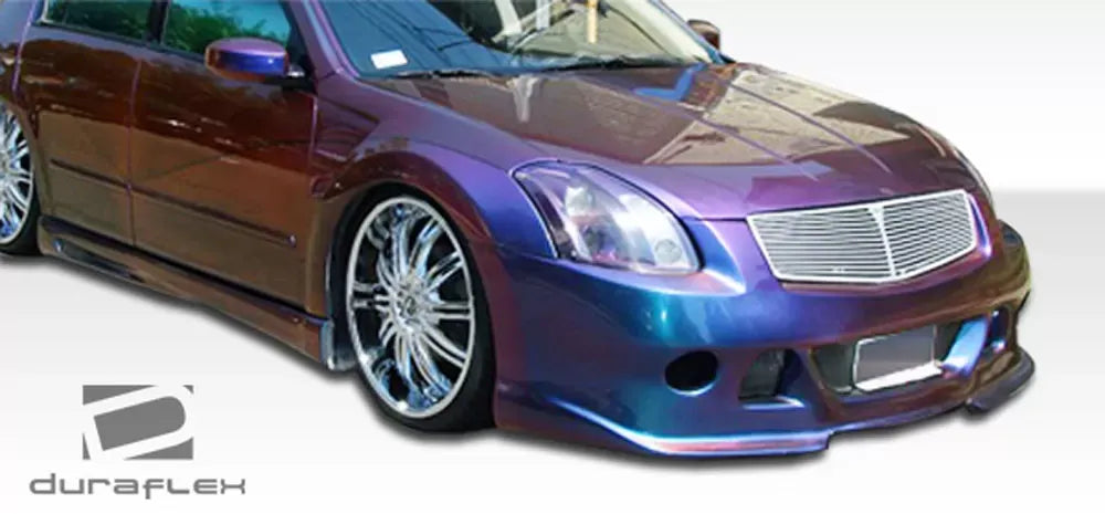 Duraflex VIP Front Bumper Cover Compatible With 2004-2006 Nissan Maxima - 1 Piece