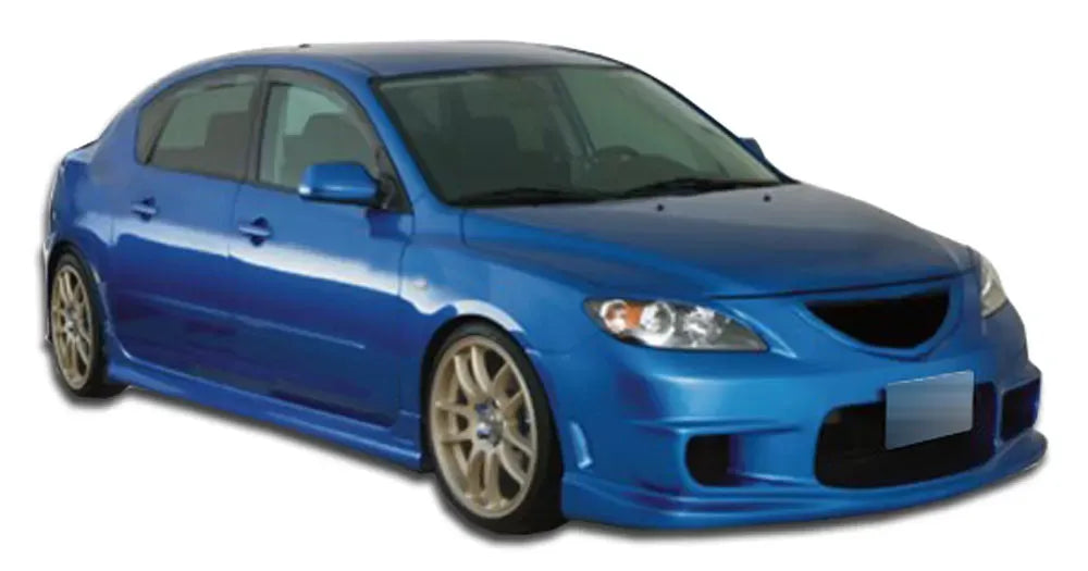 Duraflex I-Spec Front Bumper Cover Compatible With 2004-2009 Mazda 3 - 1 Piece
