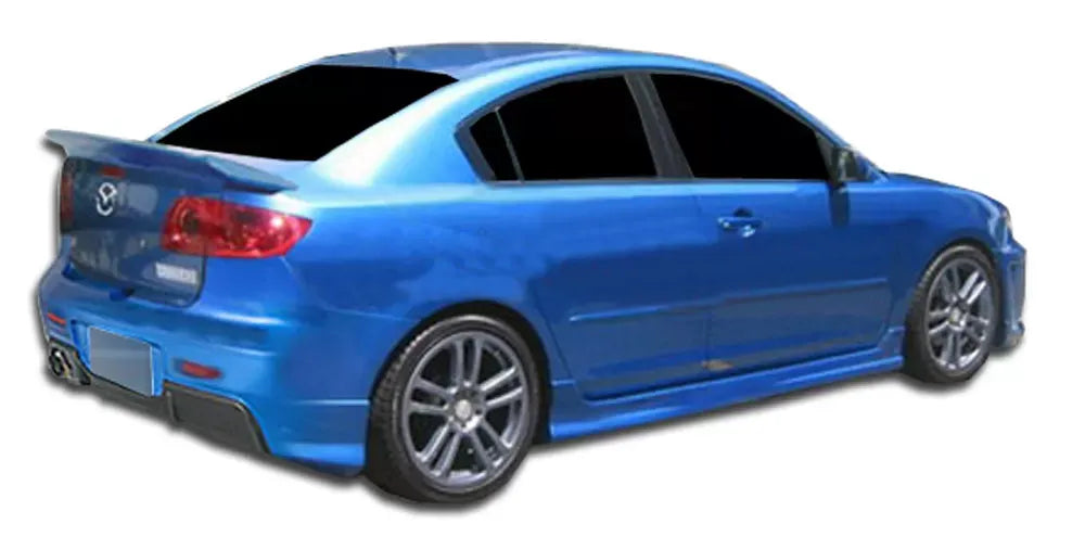 Duraflex I-Spec Side Skirts Compatible With 2004-2009 Mazda 3 - 2 Piece