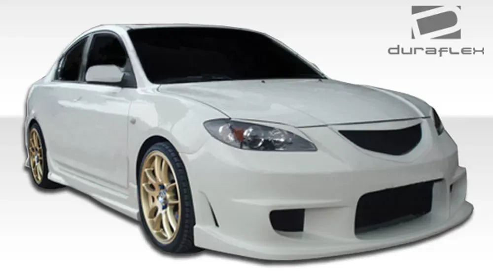 Duraflex I-Spec Side Skirts Compatible With 2004-2009 Mazda 3 - 2 Piece