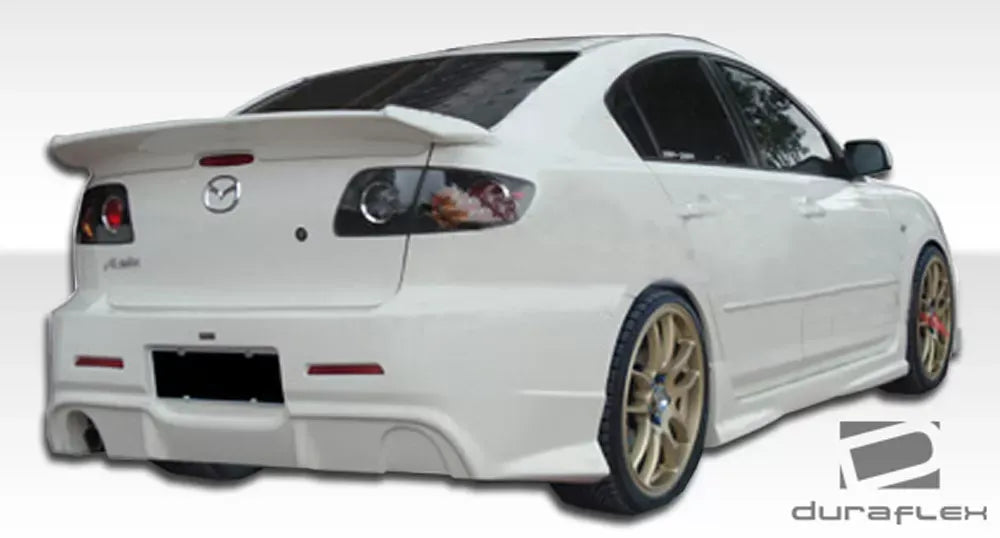 Duraflex I-Spec Wing Spoiler Compatible With 2004-2009 Mazda 3 - 1 Piece