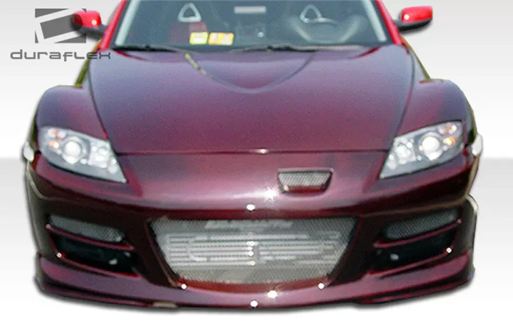 Duraflex GT Competition Front Bumper Cover Compatible With 2004-2008 Mazda RX8 - 1 Piece