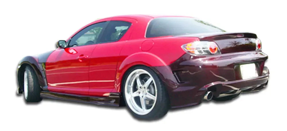Duraflex GT Competition Rear Bumper Cover Compatible With 2004-2011 Mazda RX8 - 1 Piece